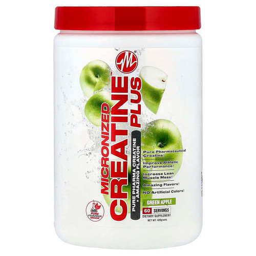 <img alt="Metabolic Nutrition, Micronized Creatine Plus, Green Apple, 420 g" title="Metabolic Nutrition, Micronized Creatine Plus, Green Apple, 420 g,764779121044"