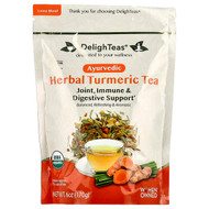 <img alt="DelighTeas, Ayurvedic Herbal Turmeric Tea, Caffeine Free, 6 oz (170 g)" title="DelighTeas, Ayurvedic Herbal Turmeric Tea, Caffeine Free, 6 oz (170 g),638499231478"