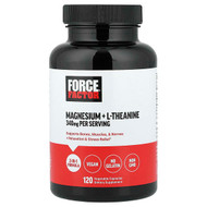 <img alt="Force Factor, Magnesium + L-Theanine, 120 Vegetable Capsules" title="Force Factor, Magnesium + L-Theanine, 120 Vegetable Capsules,810126661630"