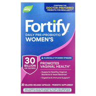 <img alt="Natures Way, Fortify Womens Daily Pre + Probiotic, 30 Billion CFU, 30 Delayed-Release Capsules" title="Natures Way, Fortify Womens Daily Pre + Probiotic, 30 Billion CFU, 30 Delayed-Release Capsules,033674102954"