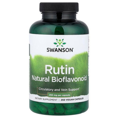<img alt="Swanson Vitamins, Rutin, Natural Bioflavonoid, 250 mg, 250 Vegan Capsules" title="Swanson Vitamins, Rutin, Natural Bioflavonoid, 250 mg, 250 Vegan Capsules,087614011257"