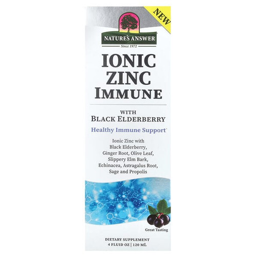 <img alt="Natures Answer, Ionic Zinc Immune with Black Elderberry, 4 fl oz (120 ml)" title="Natures Answer, Ionic Zinc Immune with Black Elderberry, 4 fl oz (120 ml),083000261169"
