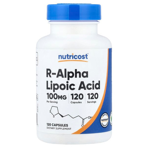 <img alt="Nutricost, R-Alpha Lipoic Acid , 100 mg , 120 Capsules" title="Nutricost, R-Alpha Lipoic Acid , 100 mg , 120 Capsules,810014674001"