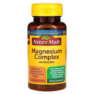 <img alt="Nature Made, Magnesium Complex with D3 & Zinc, 60 Capsules" title="Nature Made, Magnesium Complex with D3 & Zinc, 60 Capsules,031604002596"