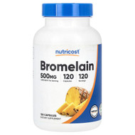 <img alt="Nutricost, Bromelain, 500 mg, 120 Capsules" title="Nutricost, Bromelain, 500 mg, 120 Capsules,810014670034"