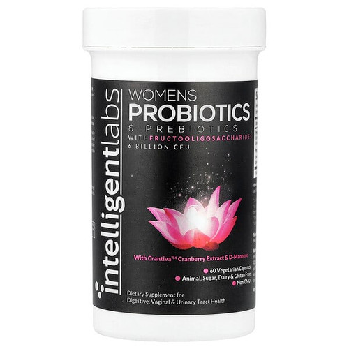 <img alt="Intelligent Labs, Womens Probiotics & Prebiotics with Fructooligosaccharides, 60 Vegetarian Capsules" title="Intelligent Labs, Womens Probiotics & Prebiotics with Fructooligosaccharides, 60 Vegetarian Capsules,5060742431567"