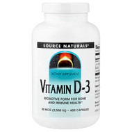 <img alt="Source Naturals, Vitamin D-3, 400 Capsules" title="Source Naturals, Vitamin D-3, 400 Capsules,021078026815"