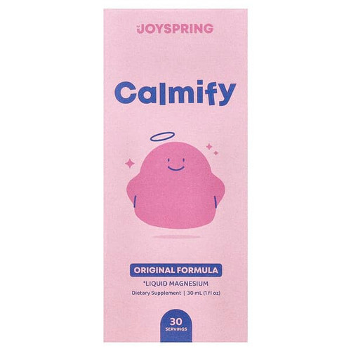 <img alt="JoySpring, Calmify, Liquid Magnesium, 1 fl oz (30 ml)" title="JoySpring, Calmify, Liquid Magnesium, 1 fl oz (30 ml),850008889936"