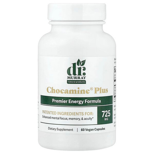 <img alt="Dr. Murrays, Chocamine Plus, 60 Vegan Capsules" title="Dr. Murrays, Chocamine Plus, 60 Vegan Capsules,850010353449"
