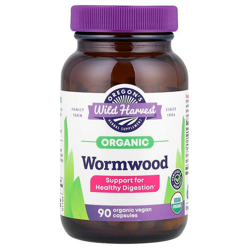 <img alt="Oregons Wild Harvest, Organic Wormwood, 90 Organic Vegan Capsules (260 mg per Capsule)" title="Oregons Wild Harvest, Organic Wormwood, 90 Organic Vegan Capsules (260 mg per Capsule),706195000411"