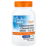 <img alt="Doctors Best, Glucosamine, Chondroitin, MSM + UCII, 90 Veggie Capsules" title="Doctors Best, Glucosamine, Chondroitin, MSM + UCII, 90 Veggie Capsules,753950005921"