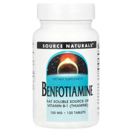 <img alt="Source Naturals, Benfotiamine, 120 Tablets" title="Source Naturals, Benfotiamine, 120 Tablets,021078019077"