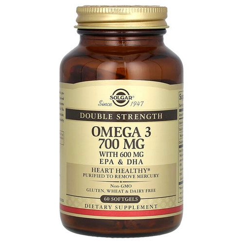 <img alt="Solgar, Omega-3, 700 mg, 60 Softgels" title="Solgar, Omega-3, 700 mg, 60 Softgels,033984020511"