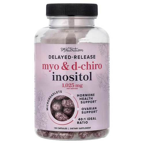 <img alt="SMNutrition, Myo & D-Chiro Inositol, Delayed-Release, 120 Capsules" title="SMNutrition, Myo & D-Chiro Inositol, Delayed-Release, 120 Capsules,850045552237"
