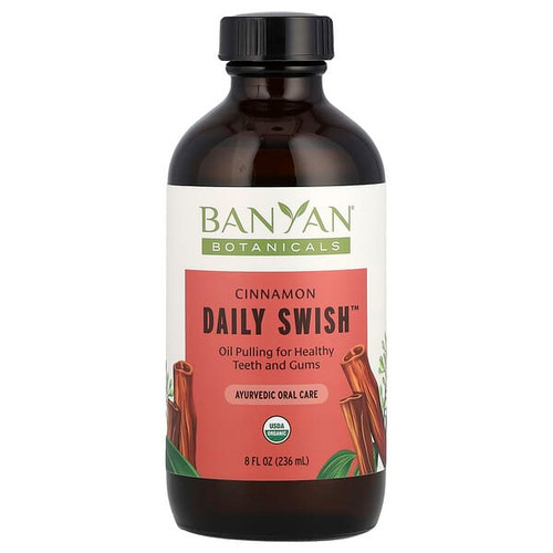 <img alt="Banyan Botanicals, Daily Swish, Cinnamon, 8 fl oz (236 ml)" title="Banyan Botanicals, Daily Swish, Cinnamon, 8 fl oz (236 ml),618192033838"