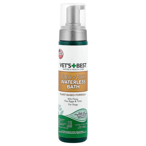 <img alt="Vets Best, Flea and Tick Waterless Bath, 12 Weeks or Older, For Dogs, 8 fl oz (237 ml)" title="Vets Best, Flea and Tick Waterless Bath, 12 Weeks or Older, For Dogs, 8 fl oz (237 ml),031658108114"