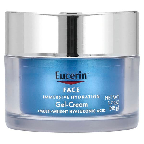 <img alt="Eucerin, Face, Immersive Hydration Gel-Cream, 1.7 oz (48 g)" title="Eucerin, Face, Immersive Hydration Gel-Cream, 1.7 oz (48 g),072140037963"