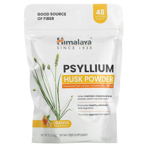 <img alt="Himalaya, Psyllium Husk Powder, Orange, 12 oz (340 g)" title="Himalaya, Psyllium Husk Powder, Orange, 12 oz (340 g),605069067287"