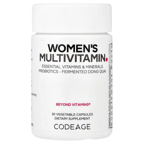 <img alt="Codeage, Womens Multivitamin, 30 Vegetable Capsules" title="Codeage, Womens Multivitamin, 30 Vegetable Capsules,850068815487"