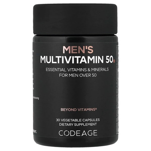 <img alt="Codeage, Mens Multivitamin 50, 30 Vegetable Capsules" title="Codeage, Mens Multivitamin 50, 30 Vegetable Capsules,850068815562"