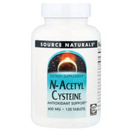 <img alt="Source Naturals, N-Acetyl Cysteine, 600 mg, 120 Tablets" title="Source Naturals, N-Acetyl Cysteine, 600 mg, 120 Tablets,021078009672"
