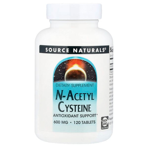 <img alt="Source Naturals, N-Acetyl Cysteine, 600 mg, 120 Tablets" title="Source Naturals, N-Acetyl Cysteine, 600 mg, 120 Tablets,021078009672"
