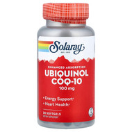 <img alt="Solaray, Ubiquinol CoQ10, Enhanced Absorption, 100 mg, 30 Softgels" title="Solaray, Ubiquinol CoQ10, Enhanced Absorption, 100 mg, 30 Softgels,076280824810"