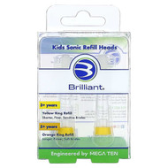 <img alt="Baby Buddy, Brilliant, Kids Sonic Refill Heads, 3+ Years, Yellow, 2 Refill Heads" title="Baby Buddy, Brilliant, Kids Sonic Refill Heads, 3+ Years, Yellow, 2 Refill Heads,072076010252"