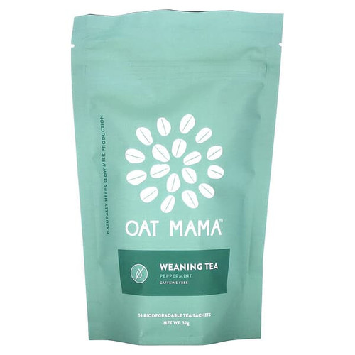 <img alt="Oat Mama, Weaning Tea, Peppermint, Caffeine Free, 14 Sachets, 32 g" title="Oat Mama, Weaning Tea, Peppermint, Caffeine Free, 14 Sachets, 32 g,860166002375"
