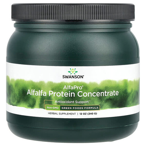 <img alt="Swanson, AlfaPro Alfalfa Protein Concentrate, 12 oz (340 g)" title="Swanson, AlfaPro Alfalfa Protein Concentrate, 12 oz (340 g),087614060774"