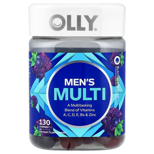 <img alt="OLLY, Mens Multi Gummies, Blackberry Blitz, 130 Gummies" title="OLLY, Mens Multi Gummies, Blackberry Blitz, 130 Gummies,840160203749"