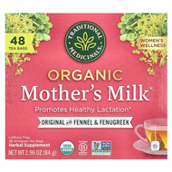 <img alt="Traditional Meds, Organic Mothers Milk, Original with Fennel & Fenugreek, Caffeine Free, 48 Wrapped Tea Bags, 2.96 oz (84 g)" title="Traditional Meds, Organic Mothers Milk, Original with Fennel & Fenugreek, Caffeine Free, 48 Wrapped Tea Bags, 2.96 oz (84 g),032917008299"