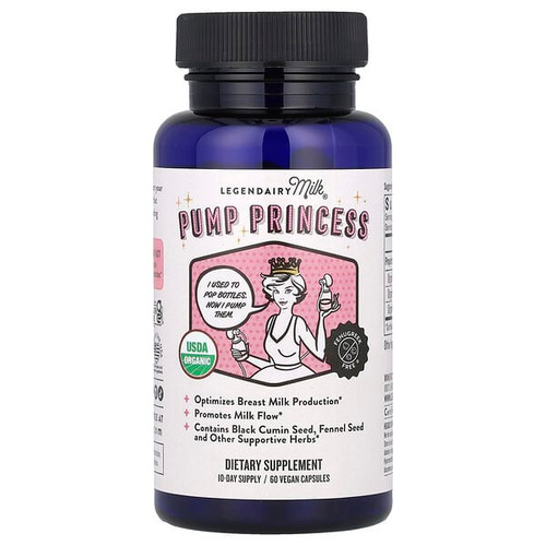 <img alt="Legendairy Milk, Pump Princess, 60 Vegan Capsules" title="Legendairy Milk, Pump Princess, 60 Vegan Capsules,853792007029"
