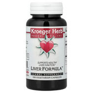 <img alt="Kroeger Herb Co, Liver Formula, 100 Vegetarian Capsules" title="Kroeger Herb Co, Liver Formula, 100 Vegetarian Capsules,696916100202"