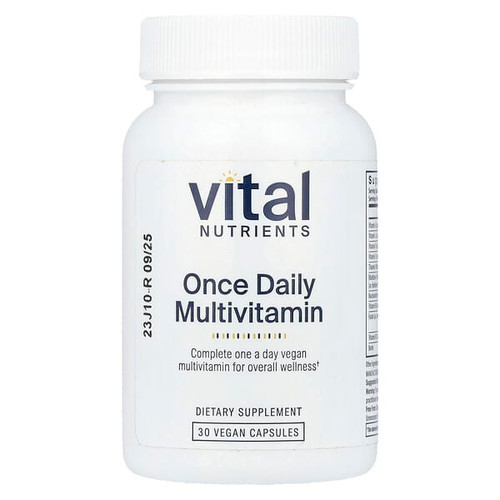 <img alt="Vital Nutrients, Once Daily Multivitamin, 30 Vegan Capsules" title="Vital Nutrients, Once Daily Multivitamin, 30 Vegan Capsules,693465552117"