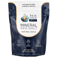 <img alt="Baja Gold Salt Co., Mineral Sea Salt, Natural Grain, 1 lb (454 g)" title="Baja Gold Salt Co., Mineral Sea Salt, Natural Grain, 1 lb (454 g),850034199221"