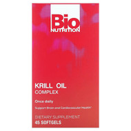 <img alt="Bio Nutrition, Krill Oil Complex, 500 mg , 45 Softgels" title="Bio Nutrition, Krill Oil Complex, 500 mg , 45 Softgels,854936003303"