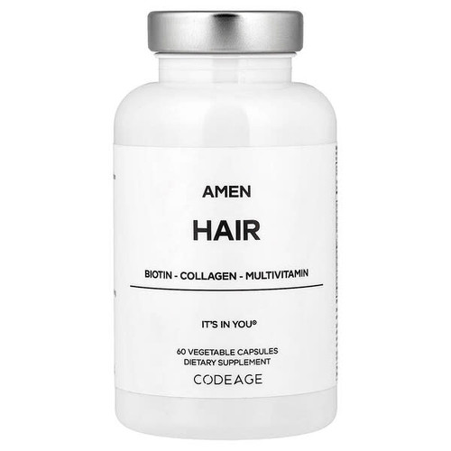 <img alt="Codeage, Amen, Hair, 60 Vegetable Capsules" title="Codeage, Amen, Hair, 60 Vegetable Capsules,850068815142"