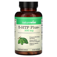 <img alt="NatureWise, 5-HTP Plus+, 60 Vegetarian Capsules" title="NatureWise, 5-HTP Plus+, 60 Vegetarian Capsules,858081006523"