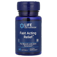 <img alt="Life Extension, Fast Acting Relief, 60 Softgels" title="Life Extension, Fast Acting Relief, 60 Softgels,737870243069"