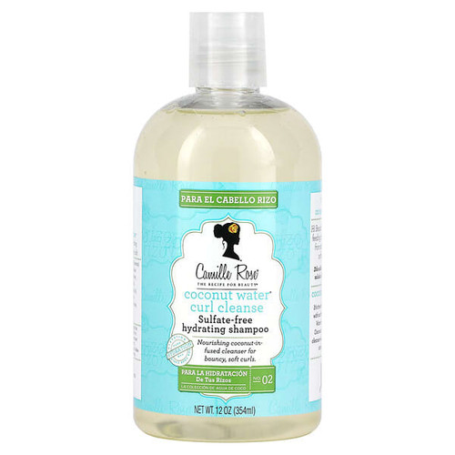 <img alt="Camille Rose, Coconut Water Curl Cleanse, Hydrating Shampoo, 12 oz (354 ml)" title="Camille Rose, Coconut Water Curl Cleanse, Hydrating Shampoo, 12 oz (354 ml),860006856663"