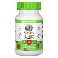 <img alt="MaryRuths, D3 + B12 Gummies, Strawberry, 60 Gummies" title="MaryRuths, D3 + B12 Gummies, Strawberry, 60 Gummies,850036700333"