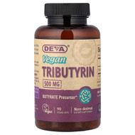<img alt="Deva, Vegan Tributyrin, 500 mg , 90 Vegan Caps" title="Deva, Vegan Tributyrin, 500 mg , 90 Vegan Caps,895634000768"