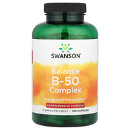 <img alt="Swanson Vitamins, Balance B-50 Complex, 250 Capsules" title="Swanson Vitamins, Balance B-50 Complex, 250 Capsules,087614010588"