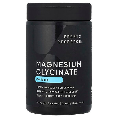 <img alt="Sports Research, Magnesium Glycinate, 90 Veggie Capsules (80 mg per Capsule)" title="Sports Research, Magnesium Glycinate, 90 Veggie Capsules (80 mg per Capsule),023249092193"