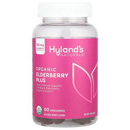 <img alt="Hylands Naturals, Organic Elderberry Plus Gummies, Natural Berry, 60 Vegan Gummies" title="Hylands Naturals, Organic Elderberry Plus Gummies, Natural Berry, 60 Vegan Gummies,810087820022"