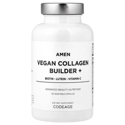<img alt="Codeage, Amen, Vegan Collagen Builder+, 30 Vegetable Capsules" title="Codeage, Amen, Vegan Collagen Builder+, 30 Vegetable Capsules,853919008458"