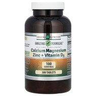 <img alt="Amazing Nutrition, Amazing Formulas, Calcium Magnesium Zinc + Vitamin D3, 300 Tablets" title="Amazing Nutrition, Amazing Formulas, Calcium Magnesium Zinc + Vitamin D3, 300 Tablets,810180029315"
