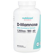 <img alt="Nutricost, Women, D-Mannose with Cranberry Extract, 180 Capsules" title="Nutricost, Women, D-Mannose with Cranberry Extract, 180 Capsules,810139572732"