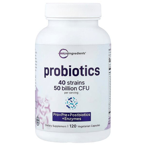 <img alt="Micro Ingredients, Probiotics, 120 Vegetarian Capsules" title="Micro Ingredients, Probiotics, 120 Vegetarian Capsules,850069023799"